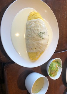 オムライスの名店。