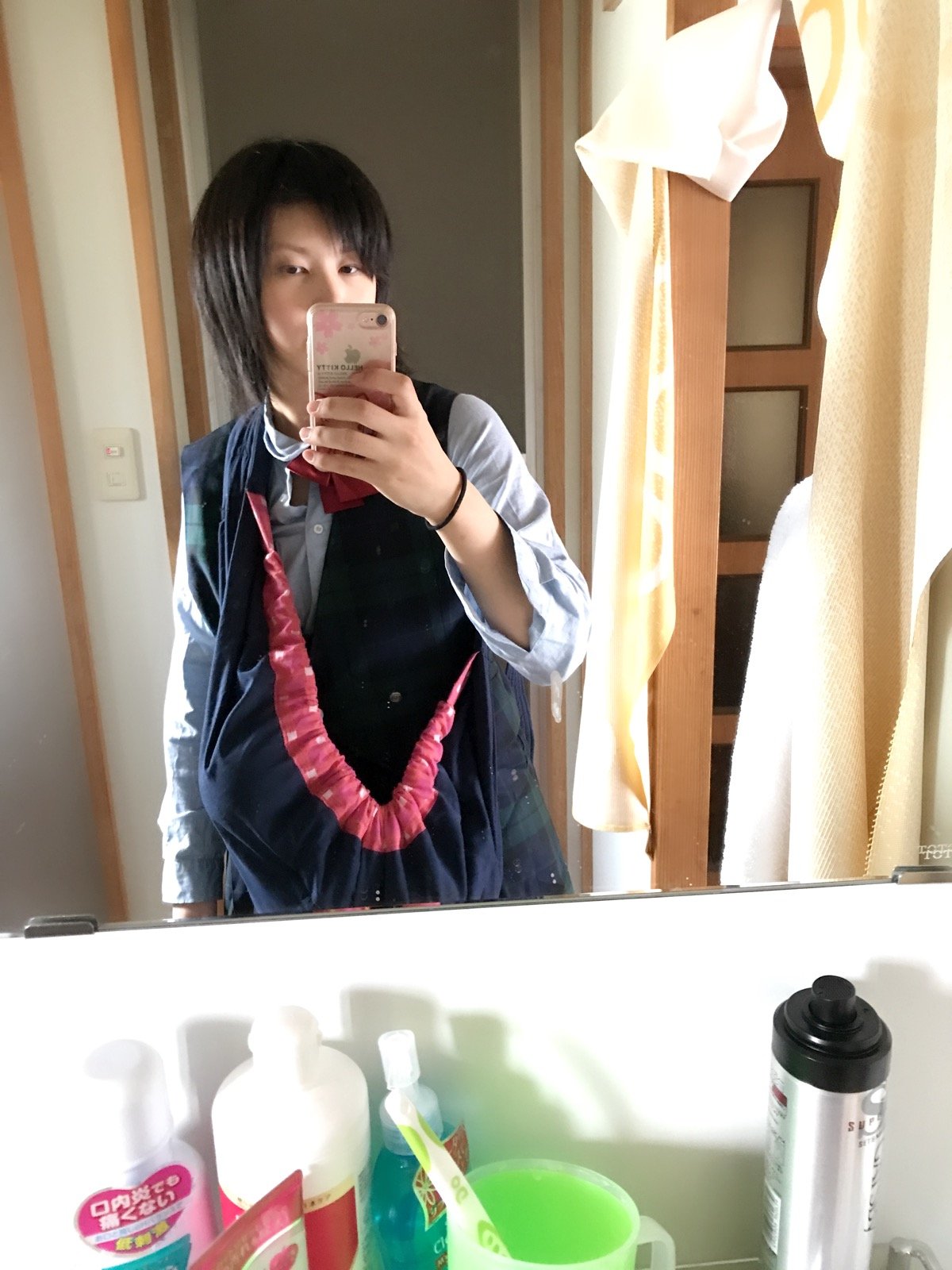 ただ今制服着用中