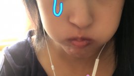 右と左で足の太さが…！