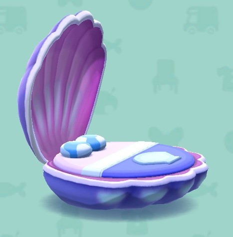 しんじゅがいのベッド