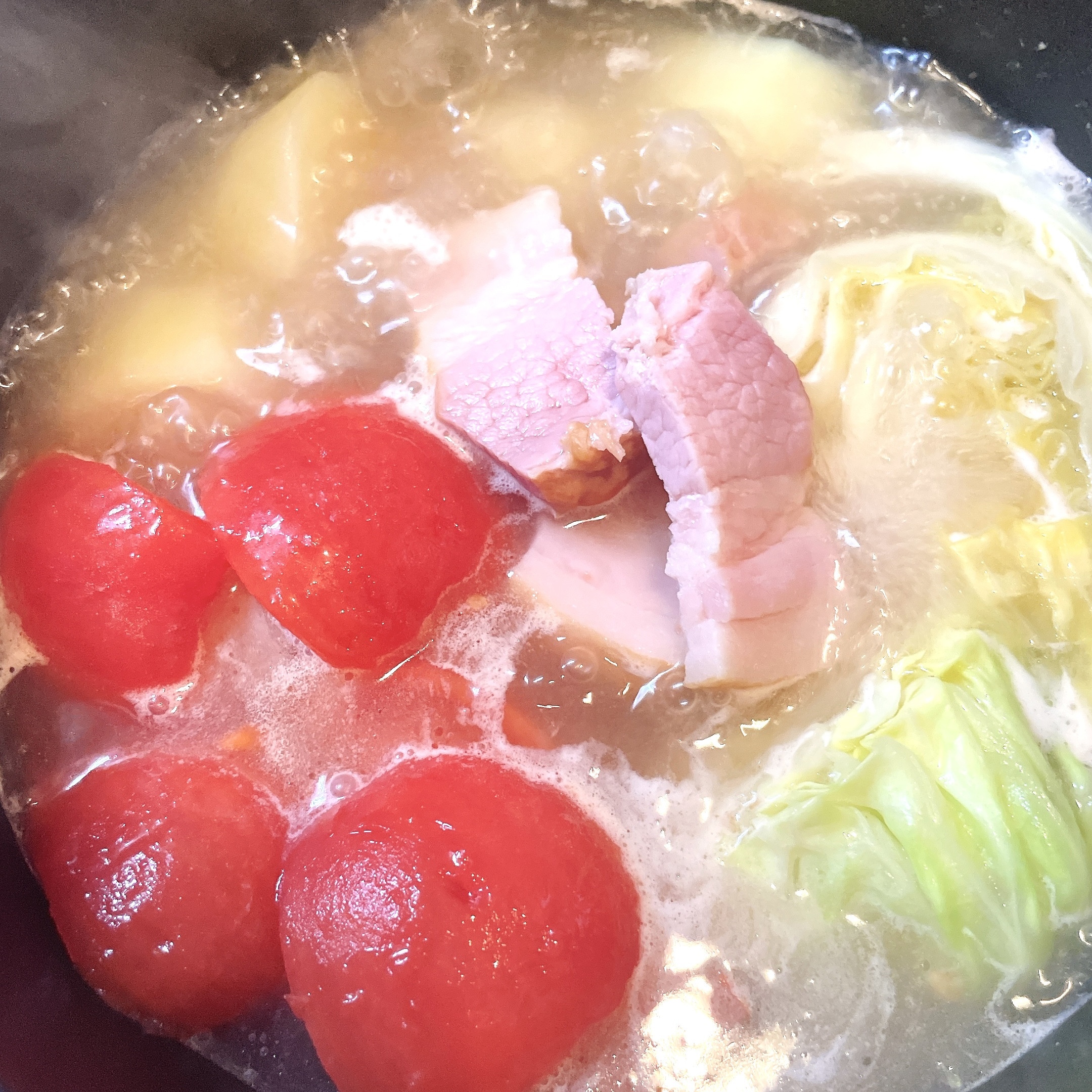 映えないポトフ