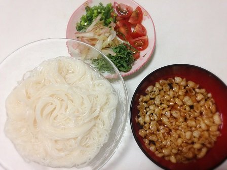 2018年そうめんデビュー