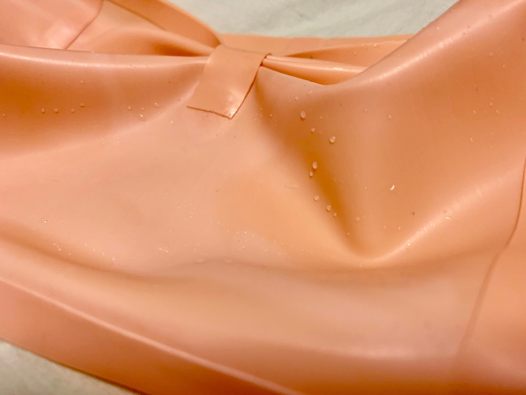 4時間着用後の様子