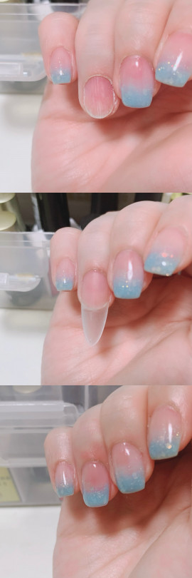 初☆tipで長さ出し