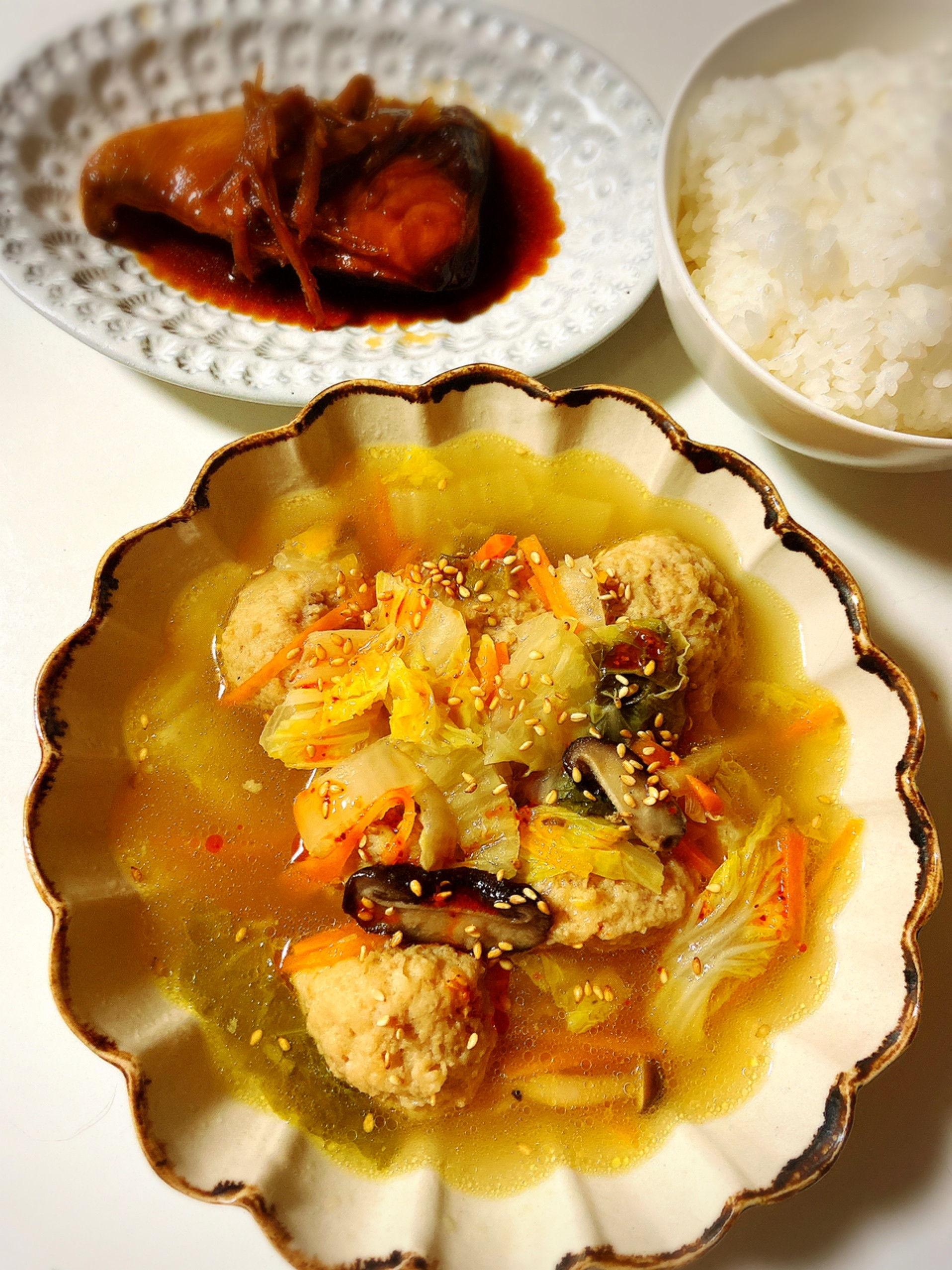 夜ごはん（＾ω＾）