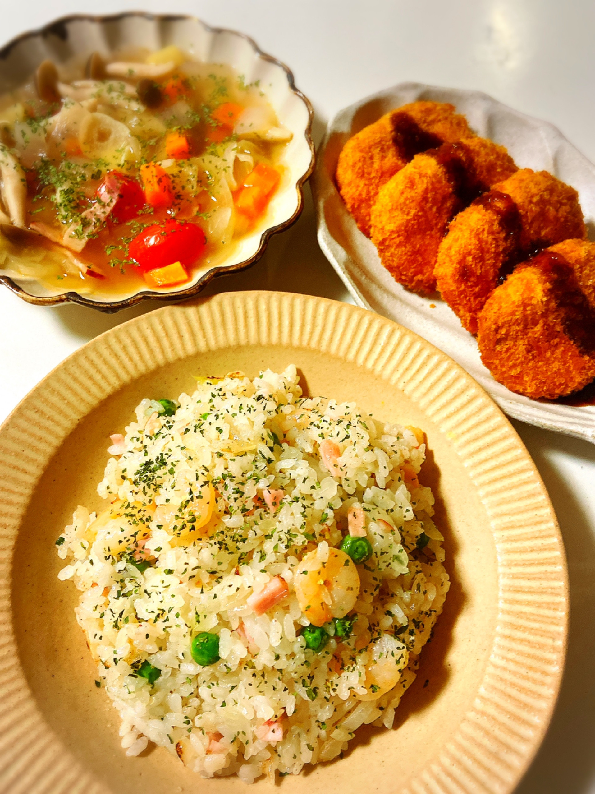 夜ごはん（＾ω＾）