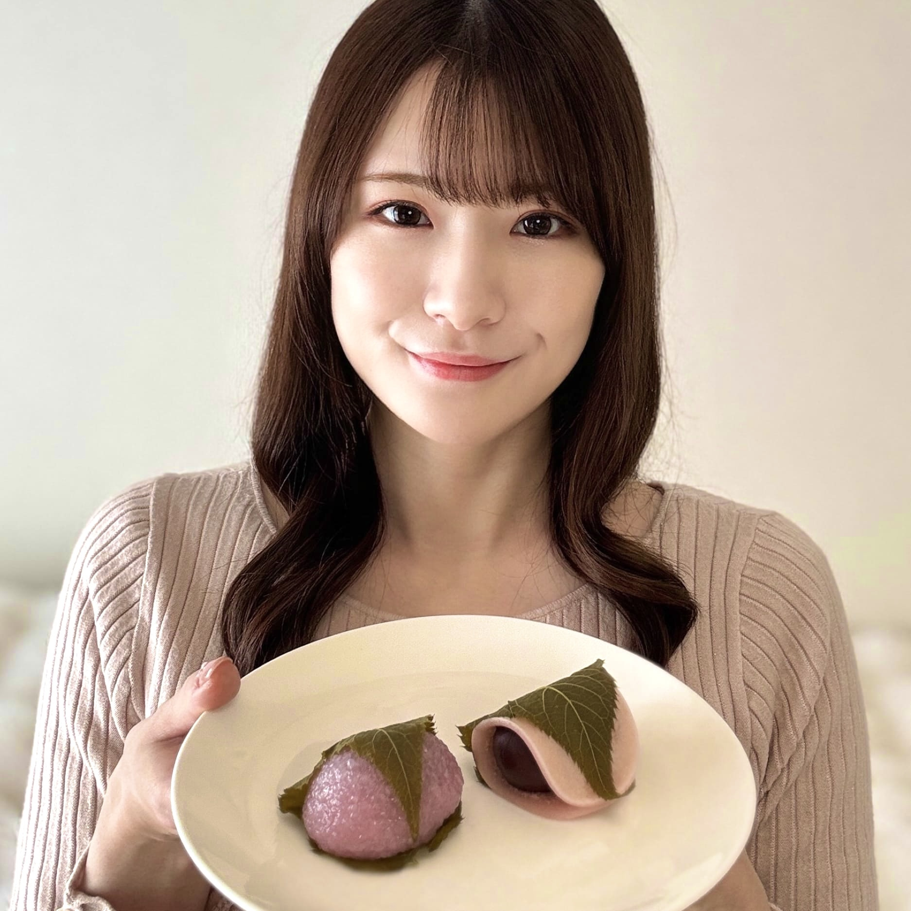 桜餅の食べ比べ♪