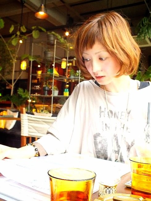 絵を描いてる時。