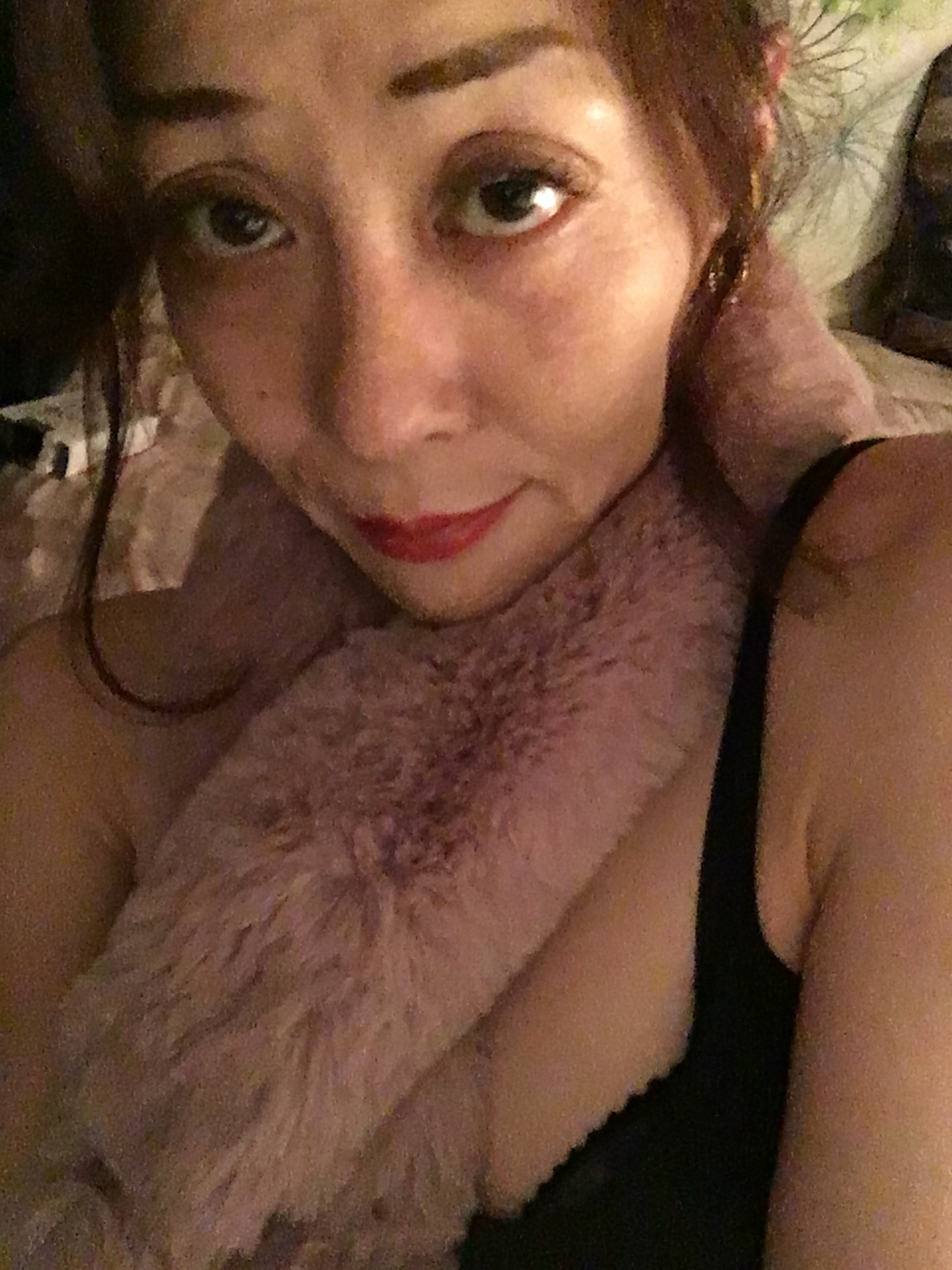 ただいま〜！雪だよー??(>_<)