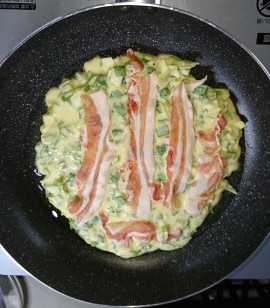 お昼ごはん♪お好み焼き♪