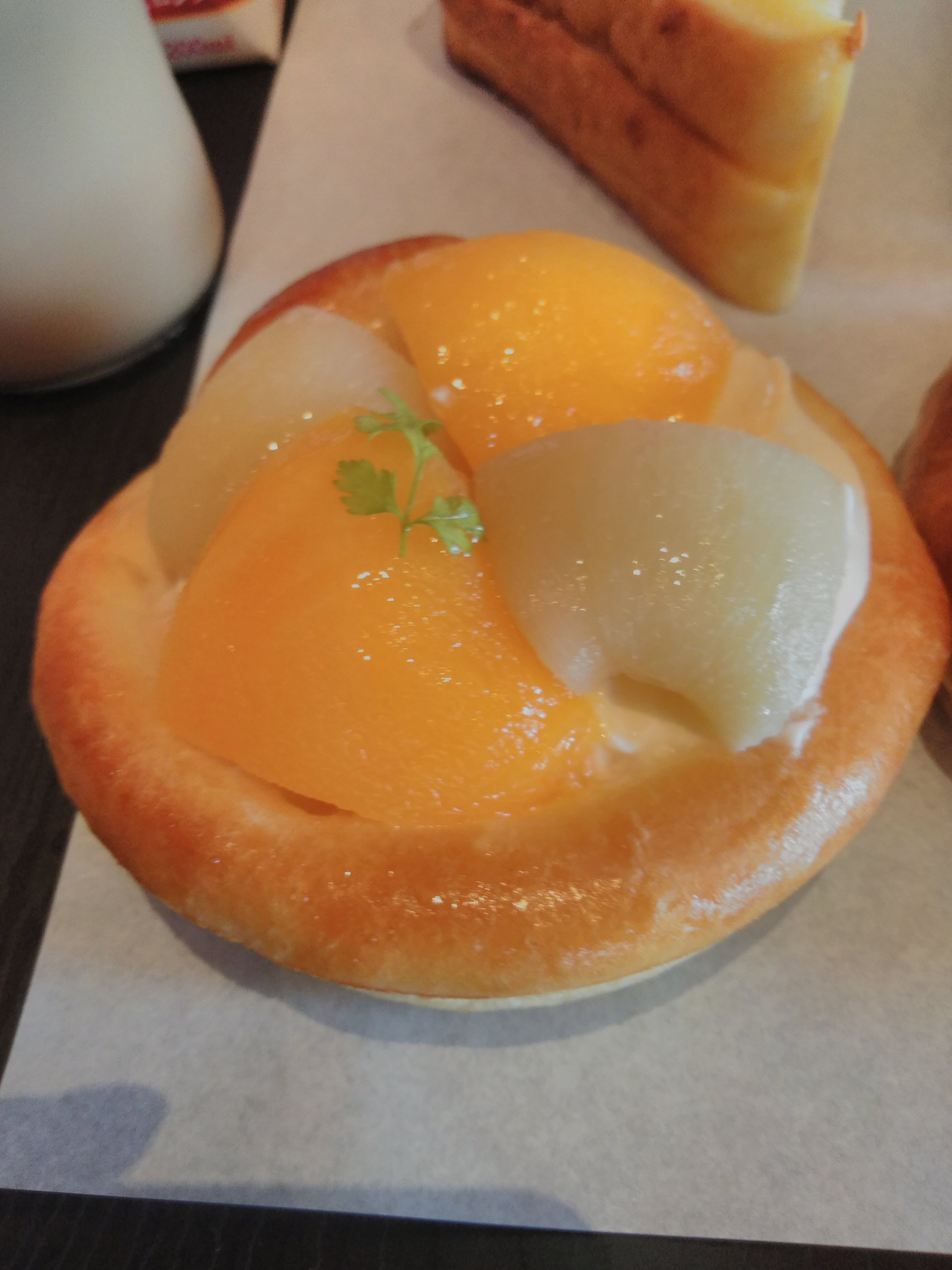 季節のフルーツでお昼