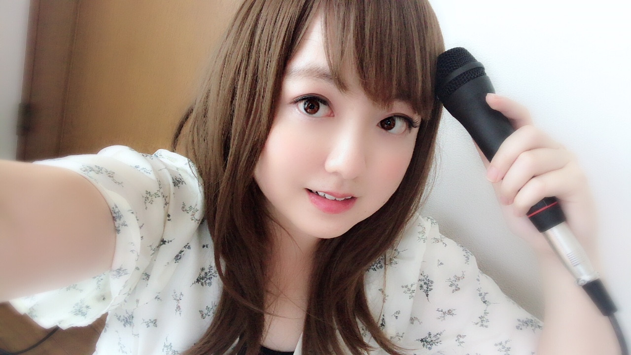 はじめてマイク使いました