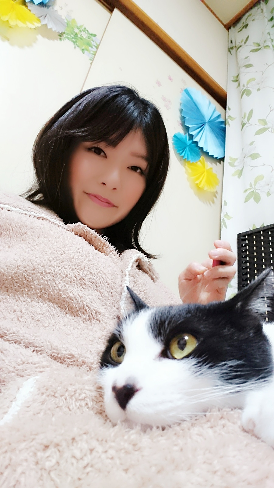 寒い日は...猫◯◯◯◯！