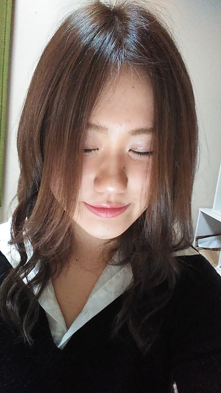 カットカラーしてきたよ！