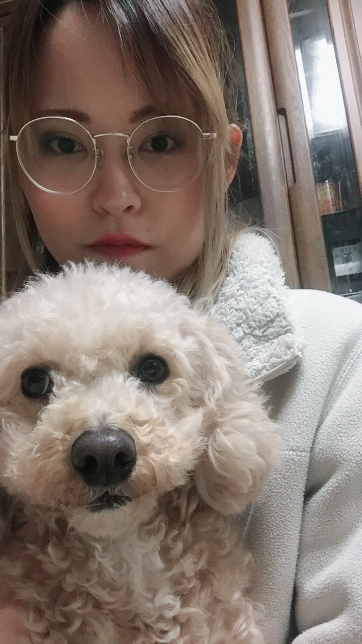 愛犬とのんびり