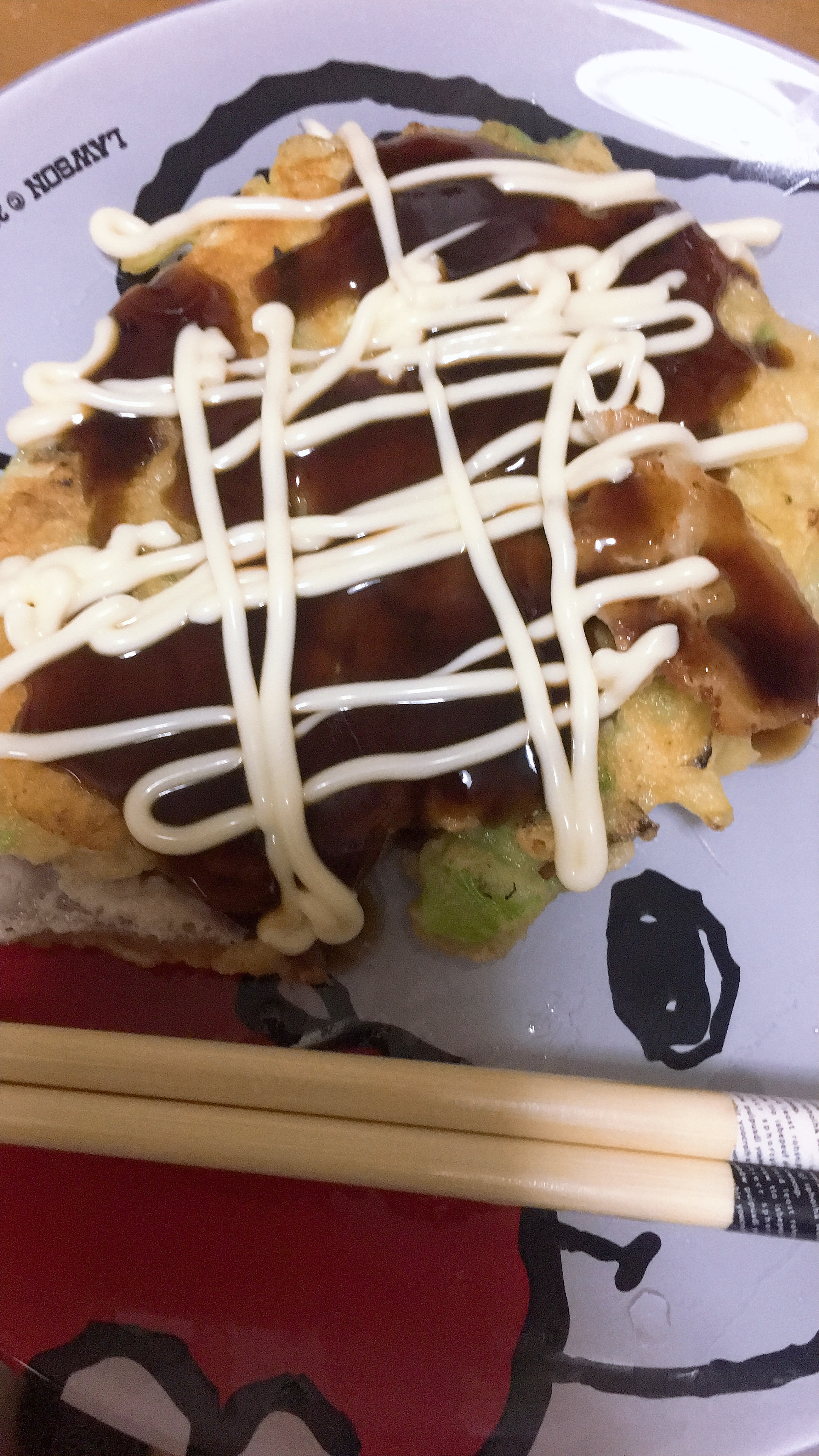 お好み焼き作ったよ！