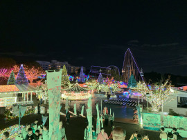 よみうりランドのイルミネーション♪