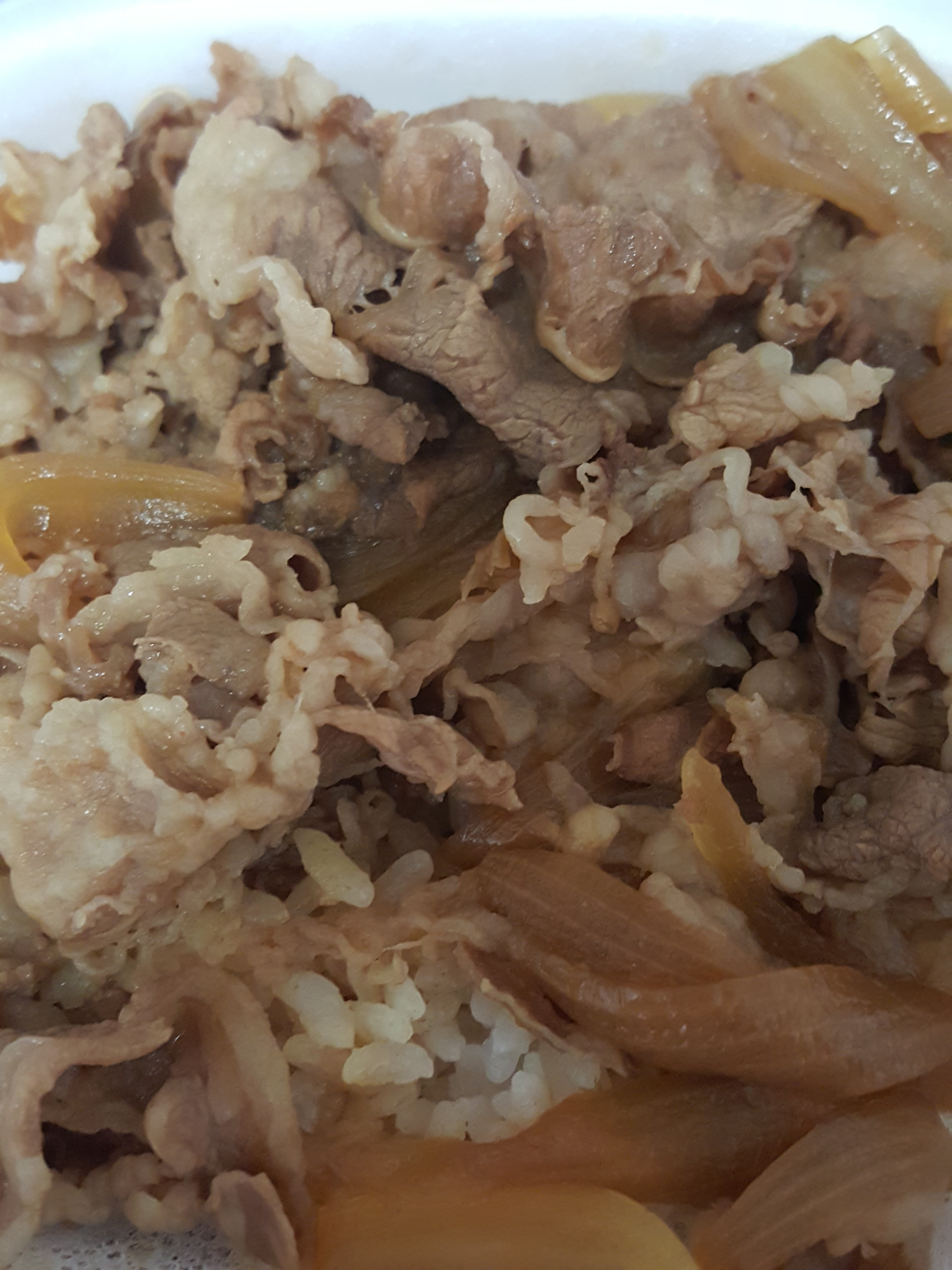 すき家の、牛丼
