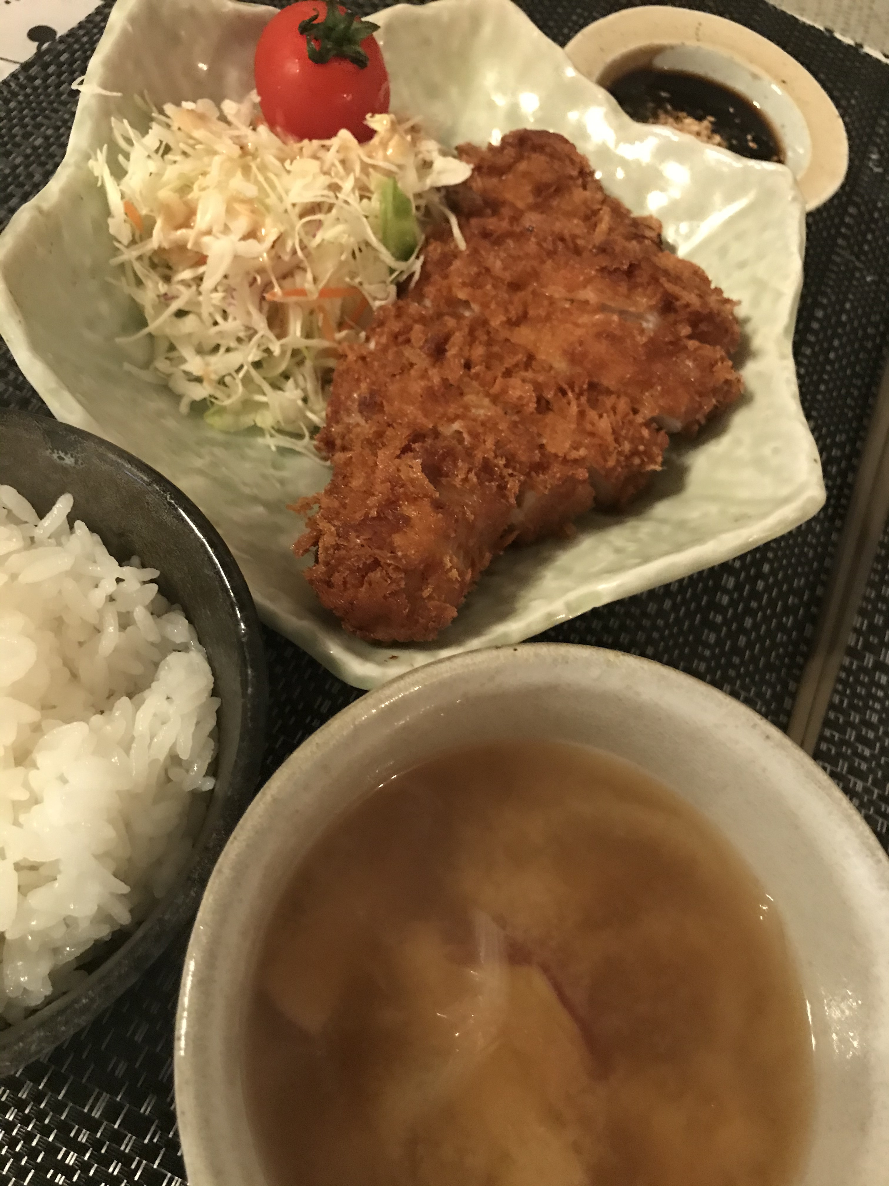 サクサクのアチチ。