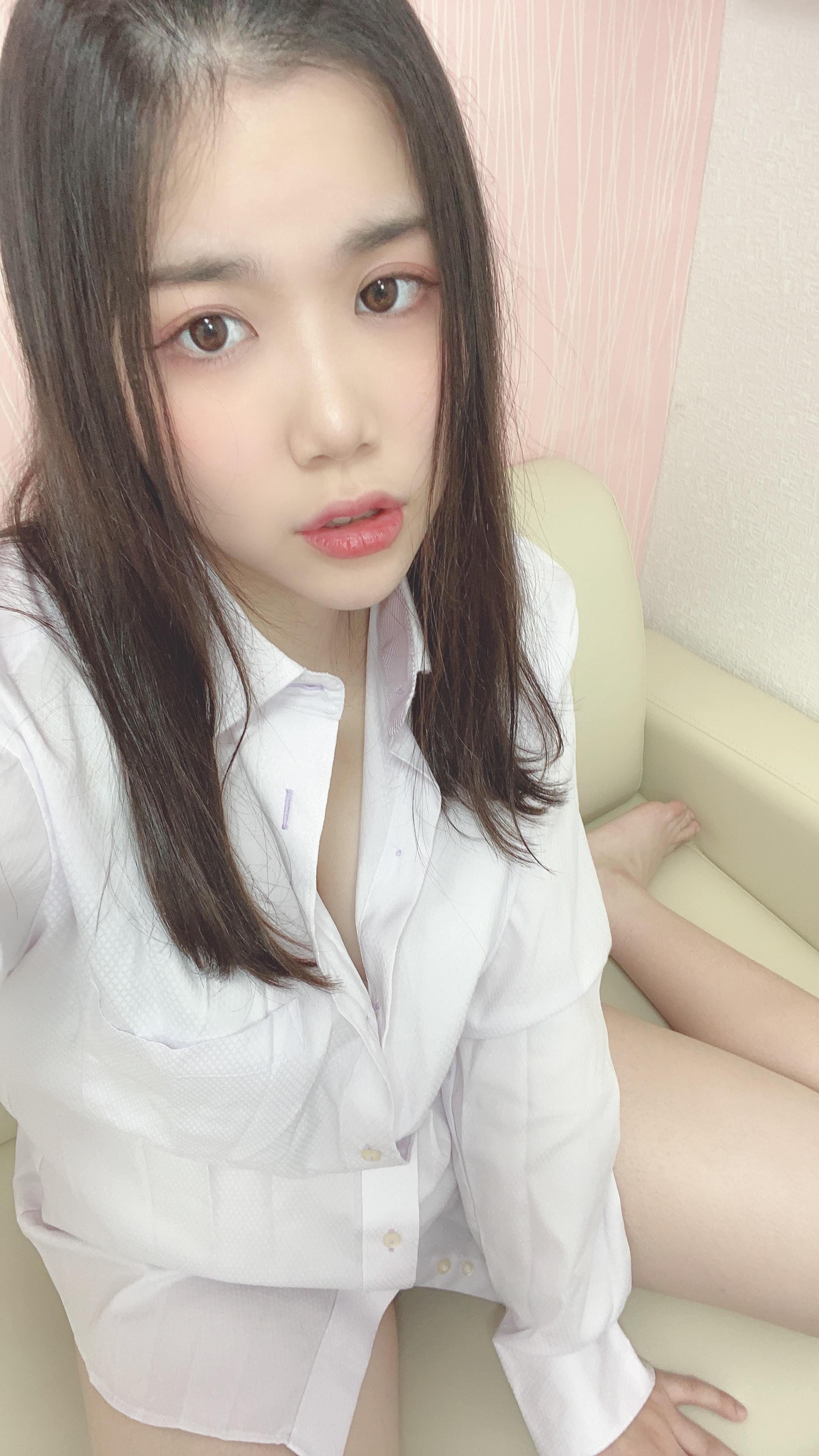 今日は彼シャツだよん?