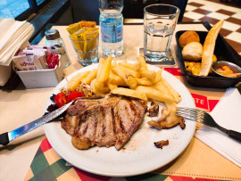 ありつけたー！