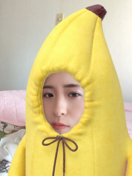 今日はバナナです