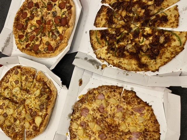 お腹いっぱい〜