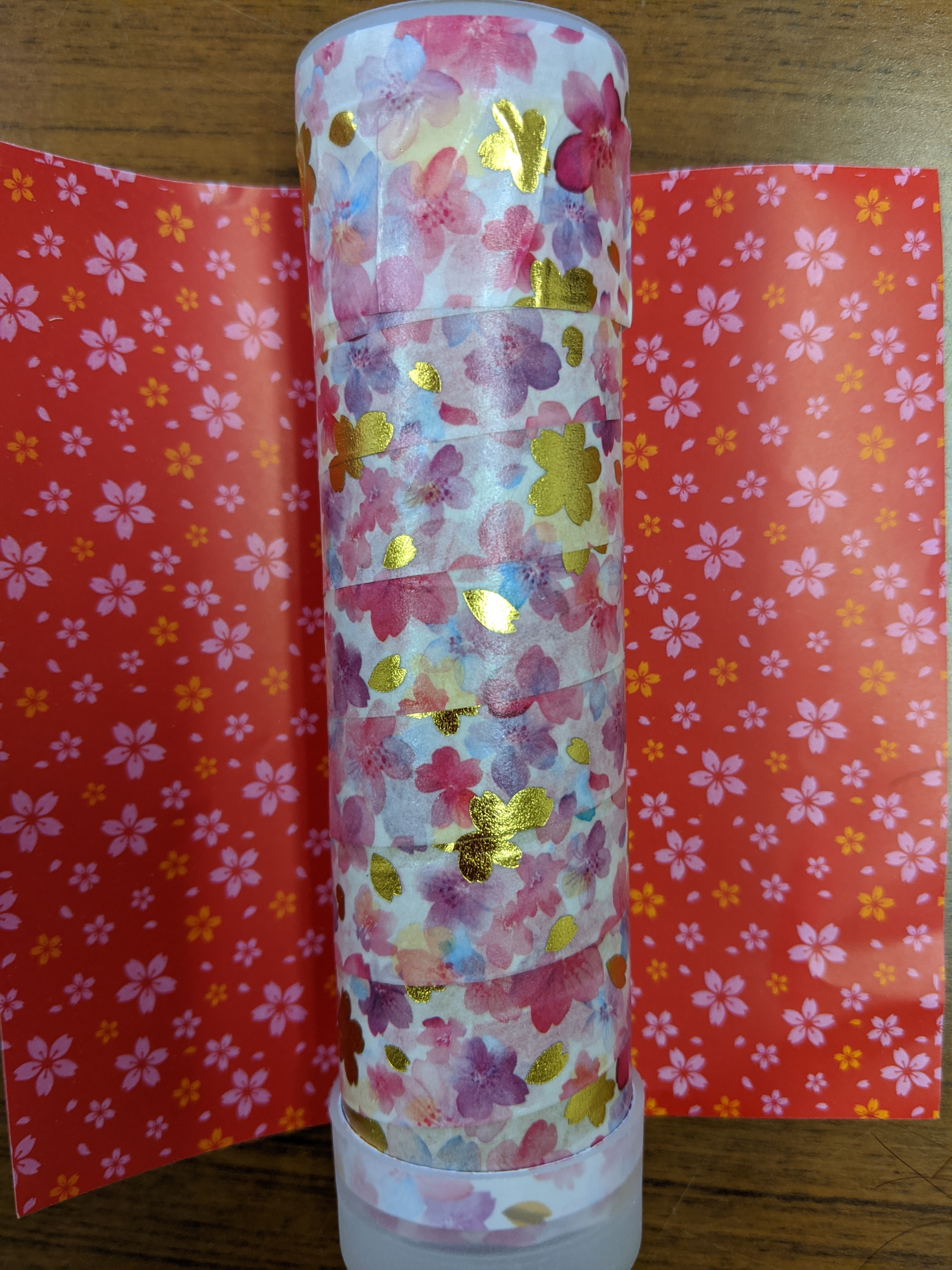 万華鏡を作りましたあ(^o^)笑