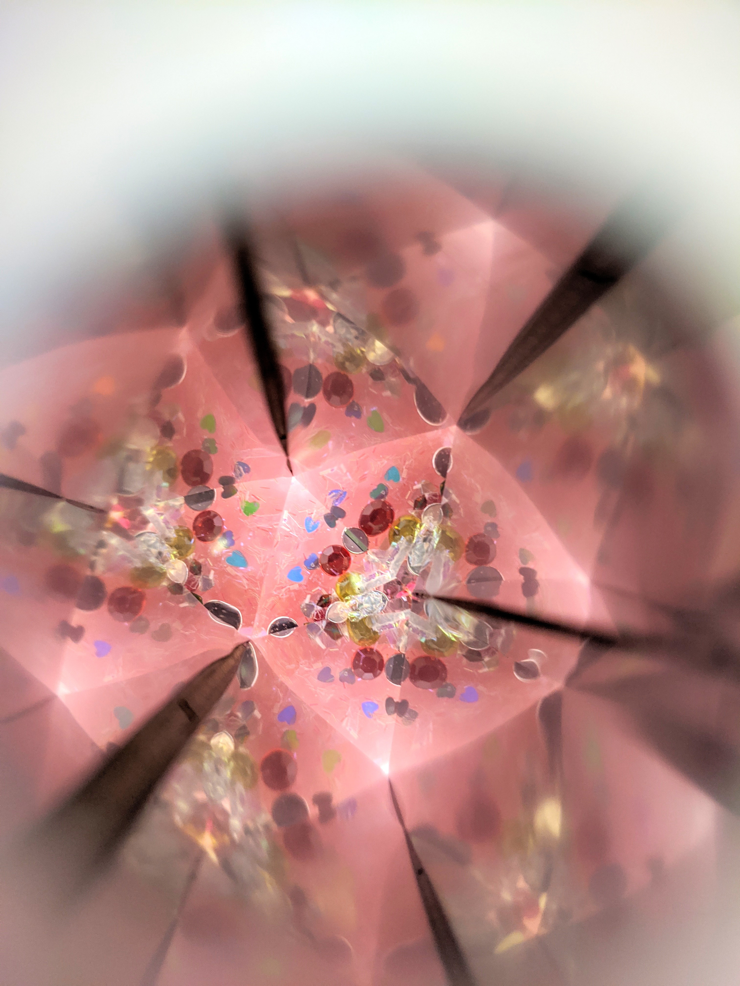 万華鏡の中です(^o^)笑