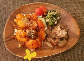 ひとり夜ご飯(i_i)＼(^_^)