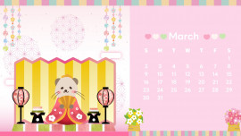3月壁紙配布！（PCバージョン）
