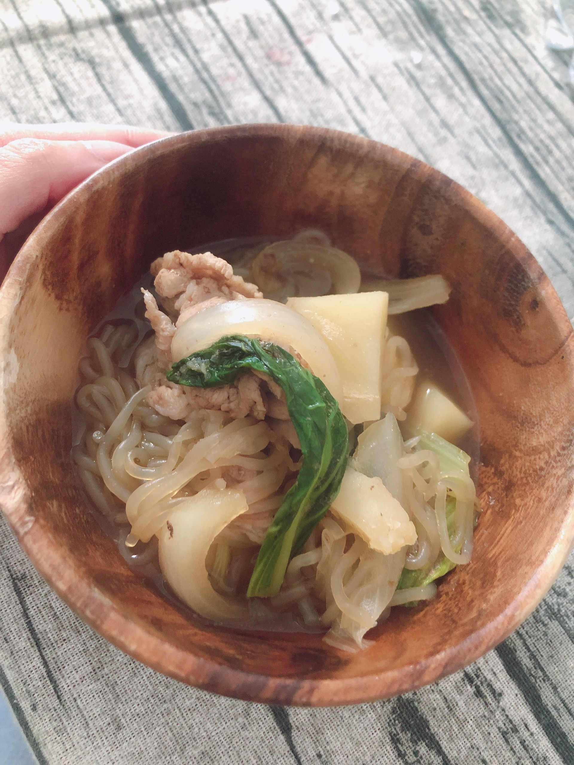 肉じゃが作ったわよぉ〜♪