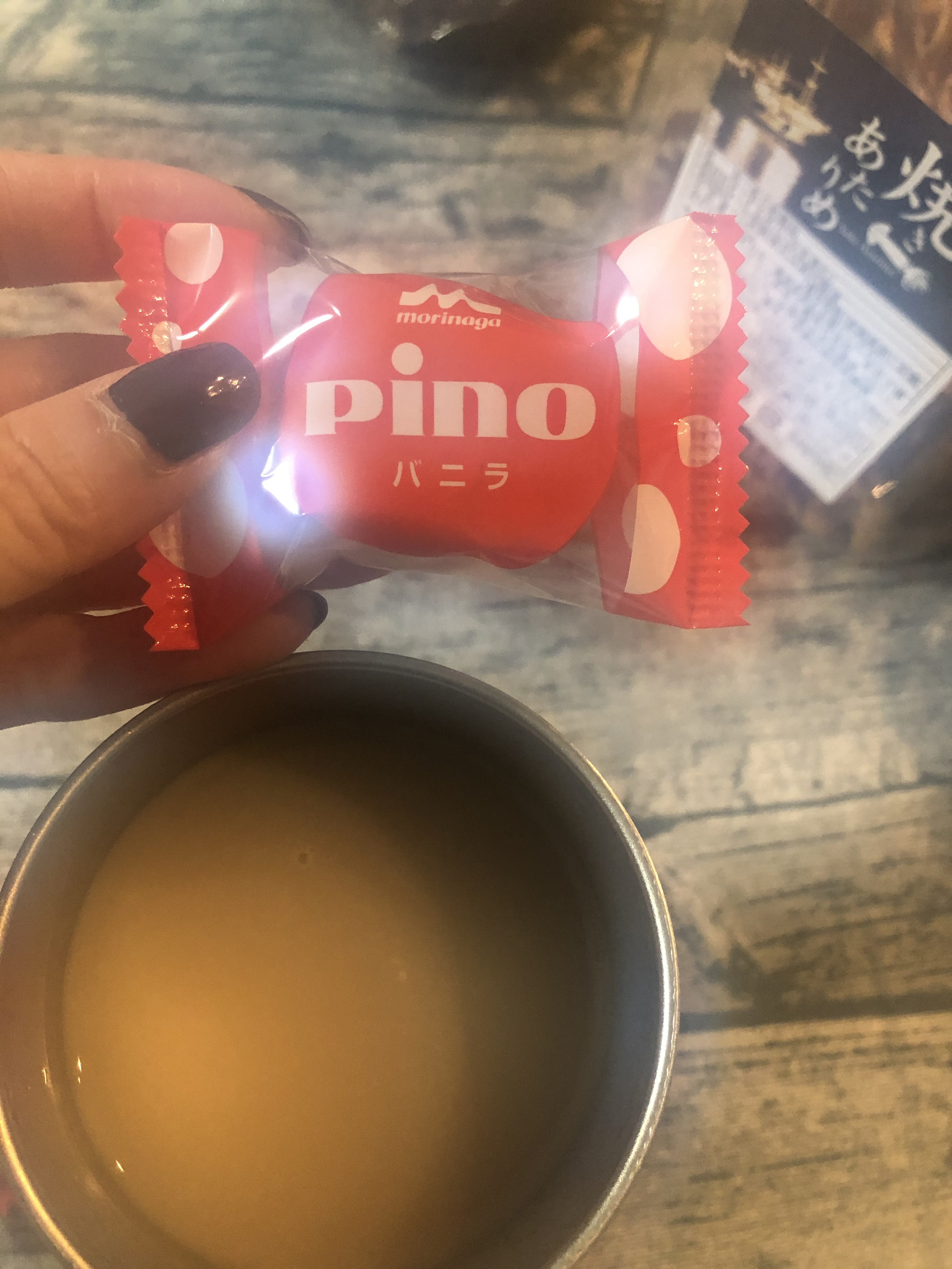 仕事の後のほっこり。