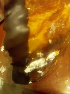 作って成功チョコ生クリーム入り