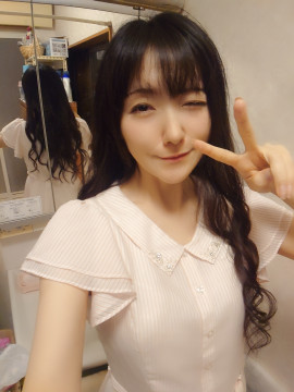 久々の巻き髪
