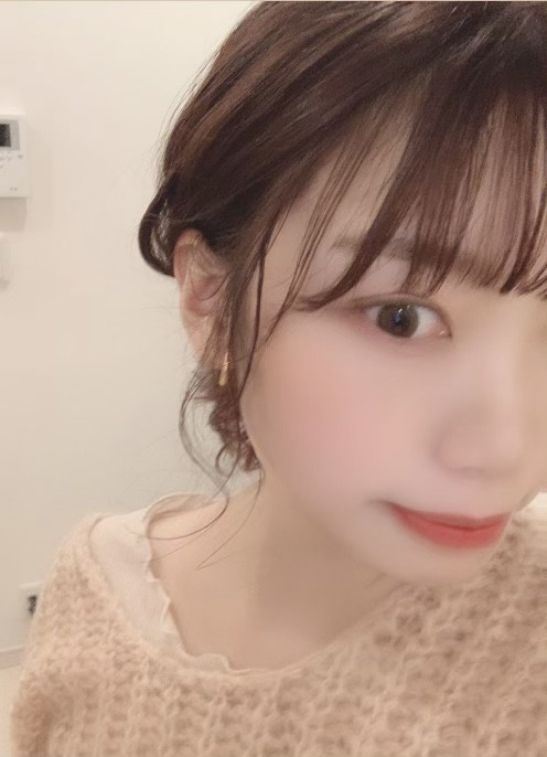 前髪きりました！