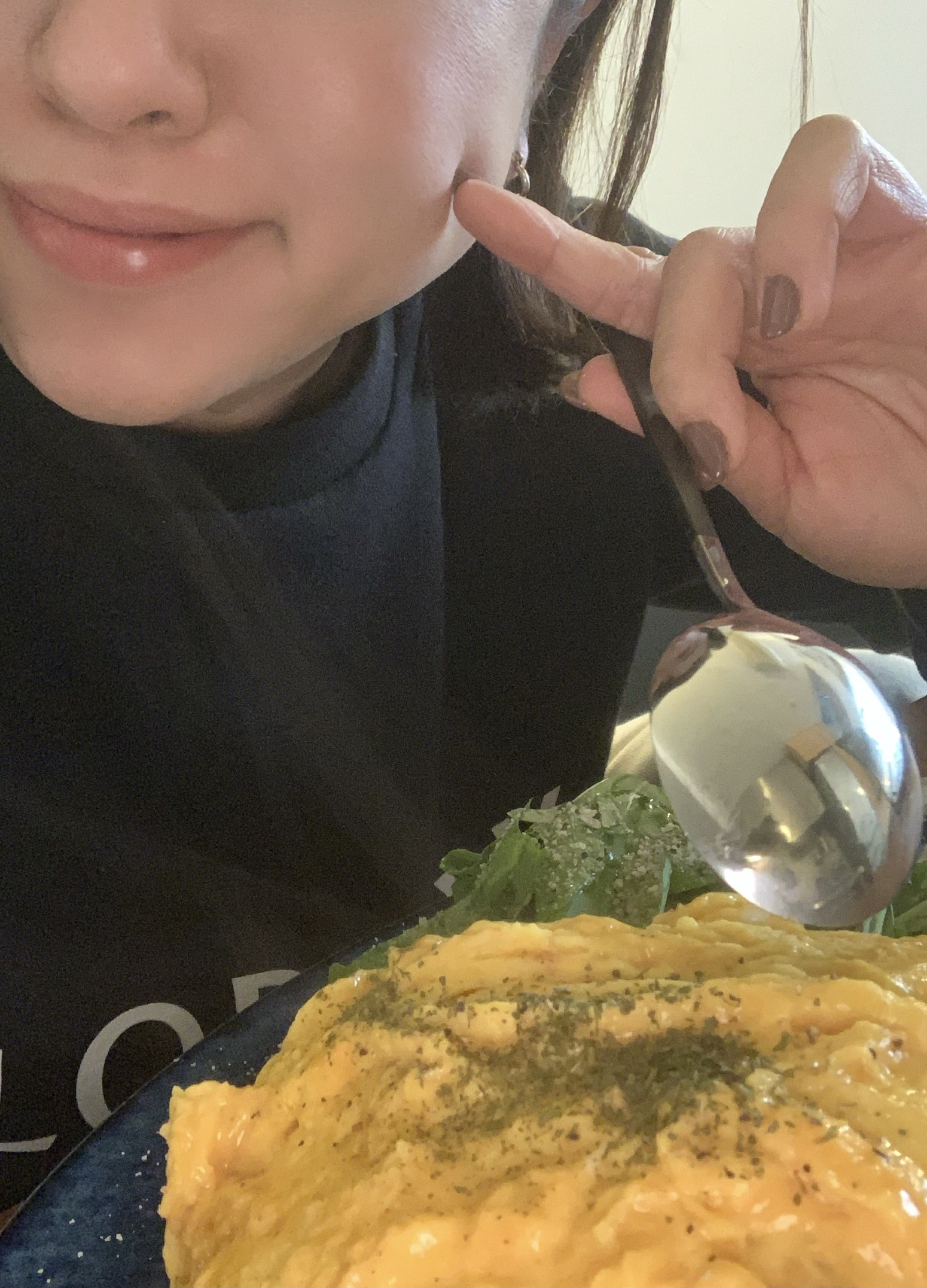 一緒に食べる？?