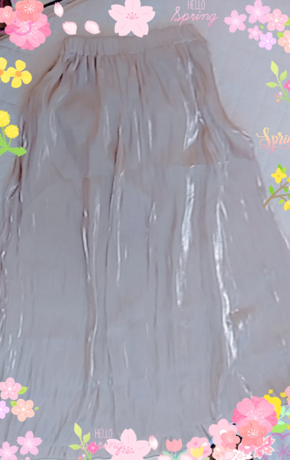 新しいスカート(*^-^*)