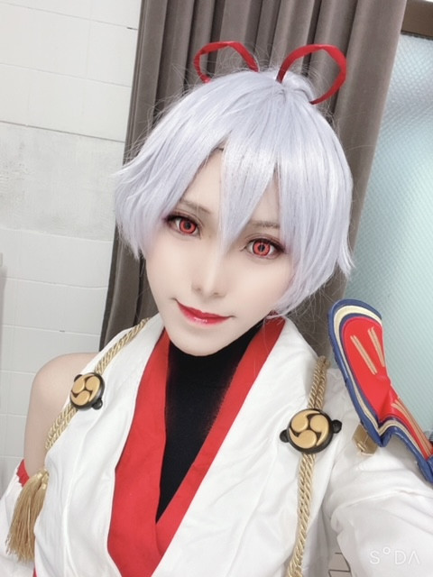 初ブログ?コスプレした時?