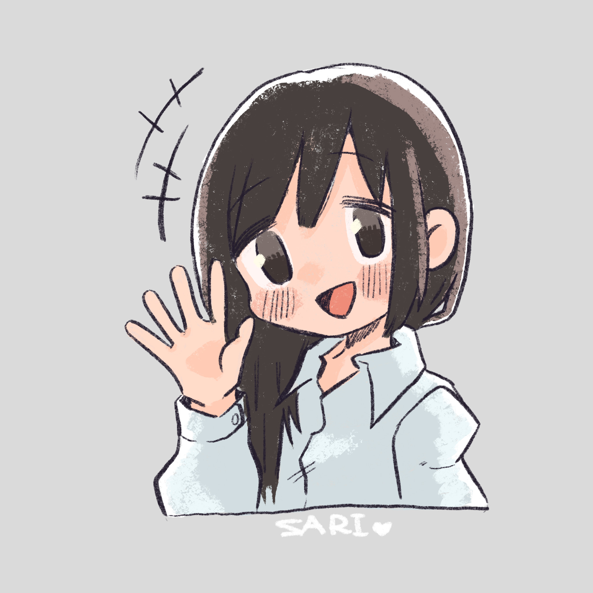 いらすとれーたーのさりです！