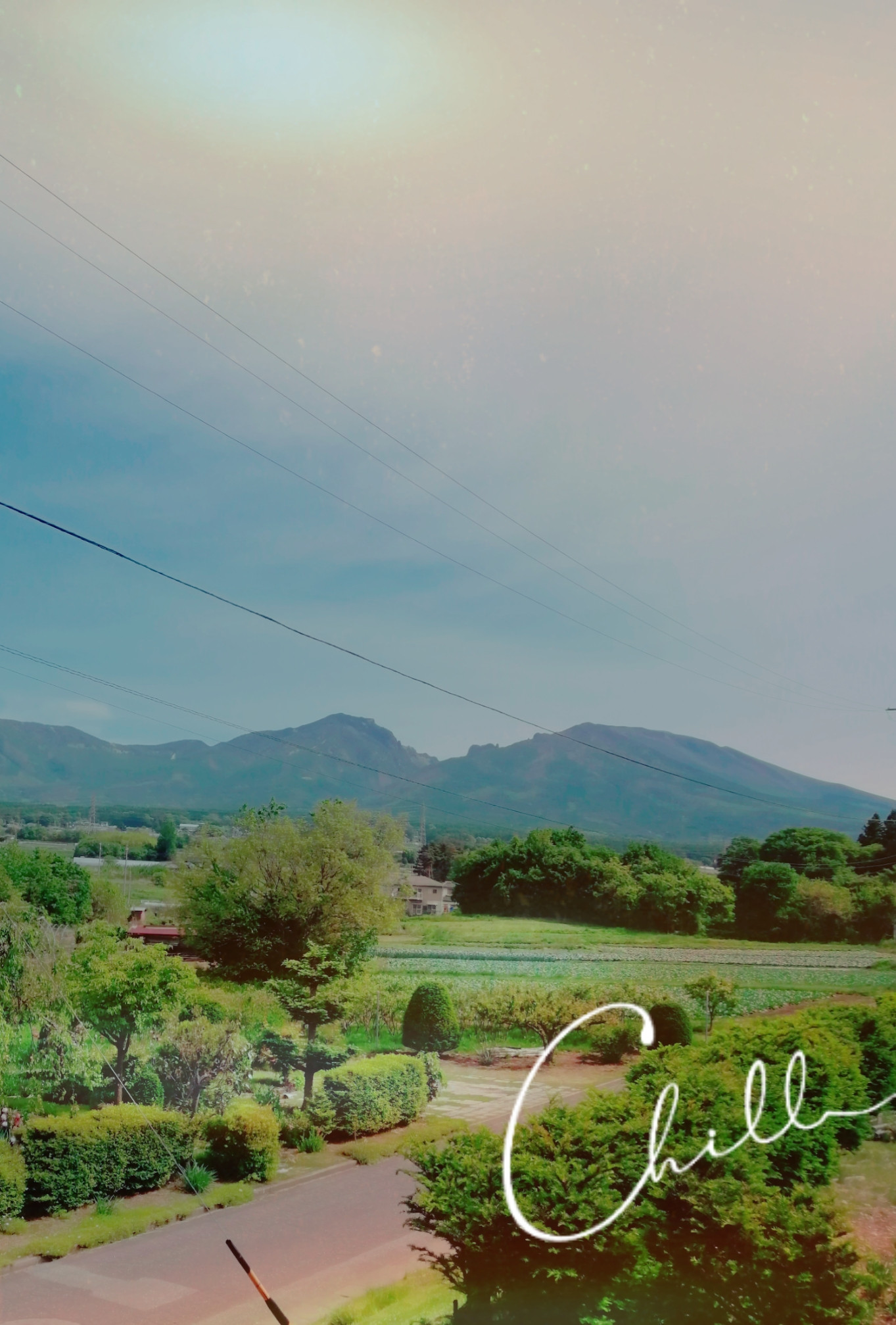 ?お出かけ前に…?