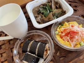 今日のさくらのランチ