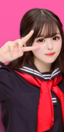 セーラー服着てみた(><)