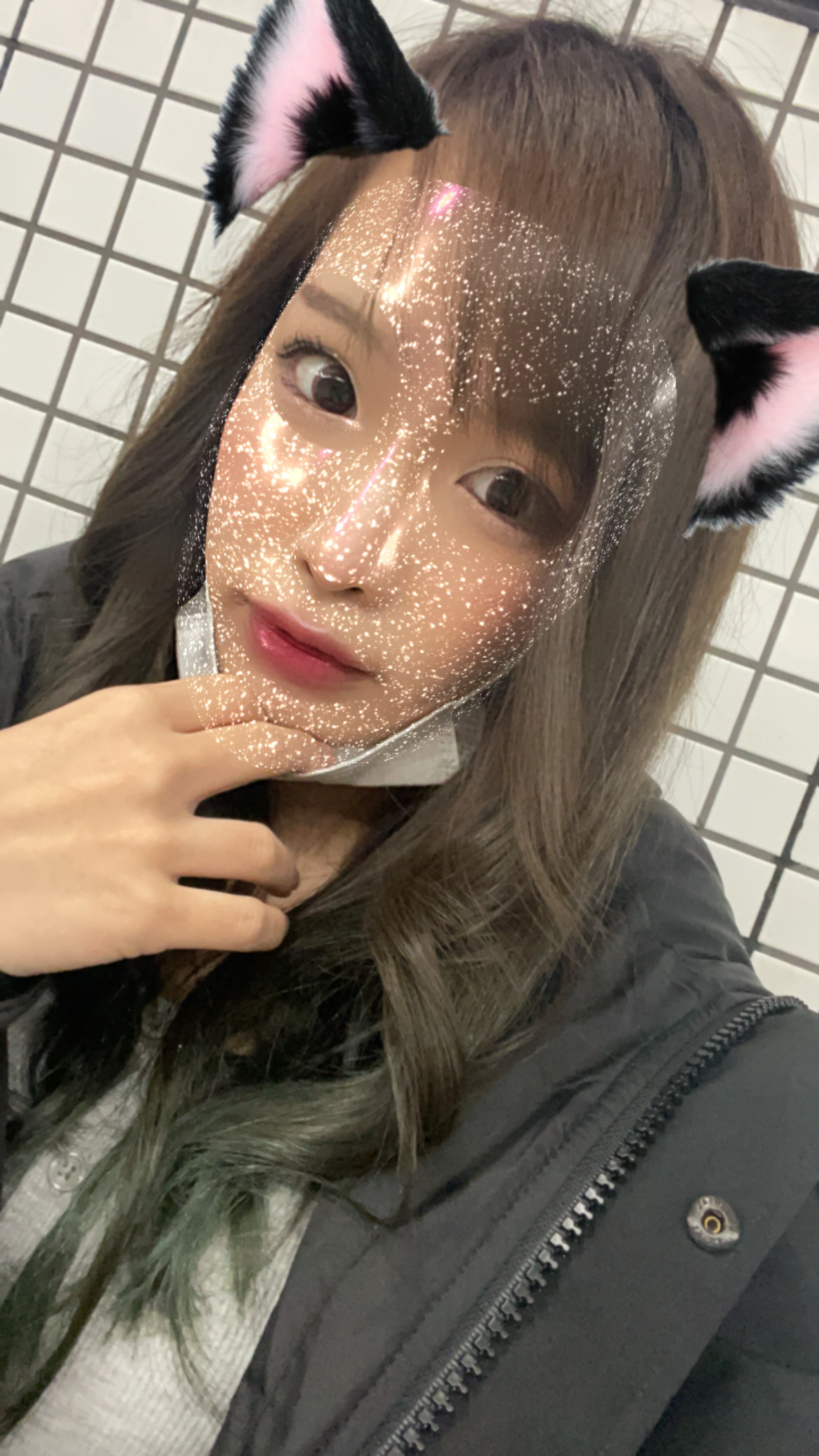 寒すぎて…！