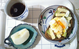 今日の朝ごはん
