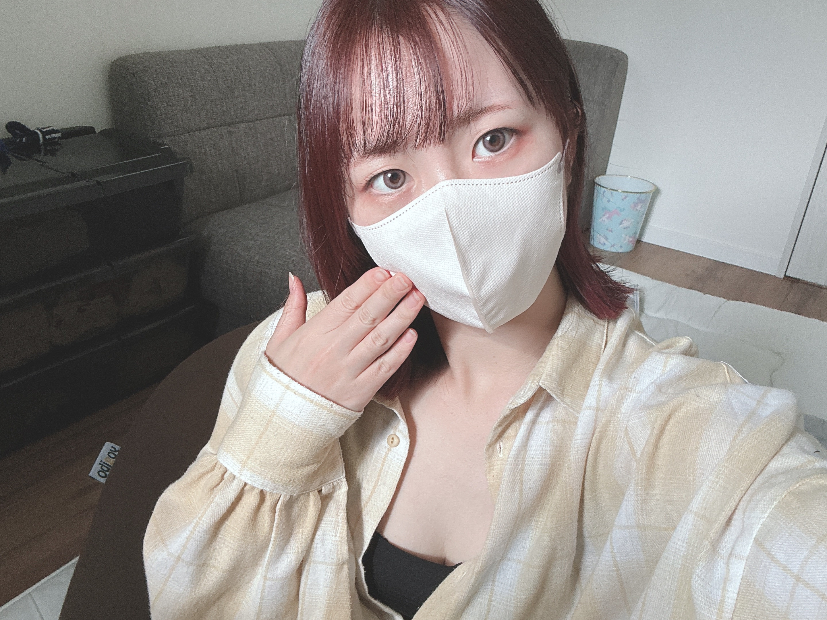 髪の毛染めました♪