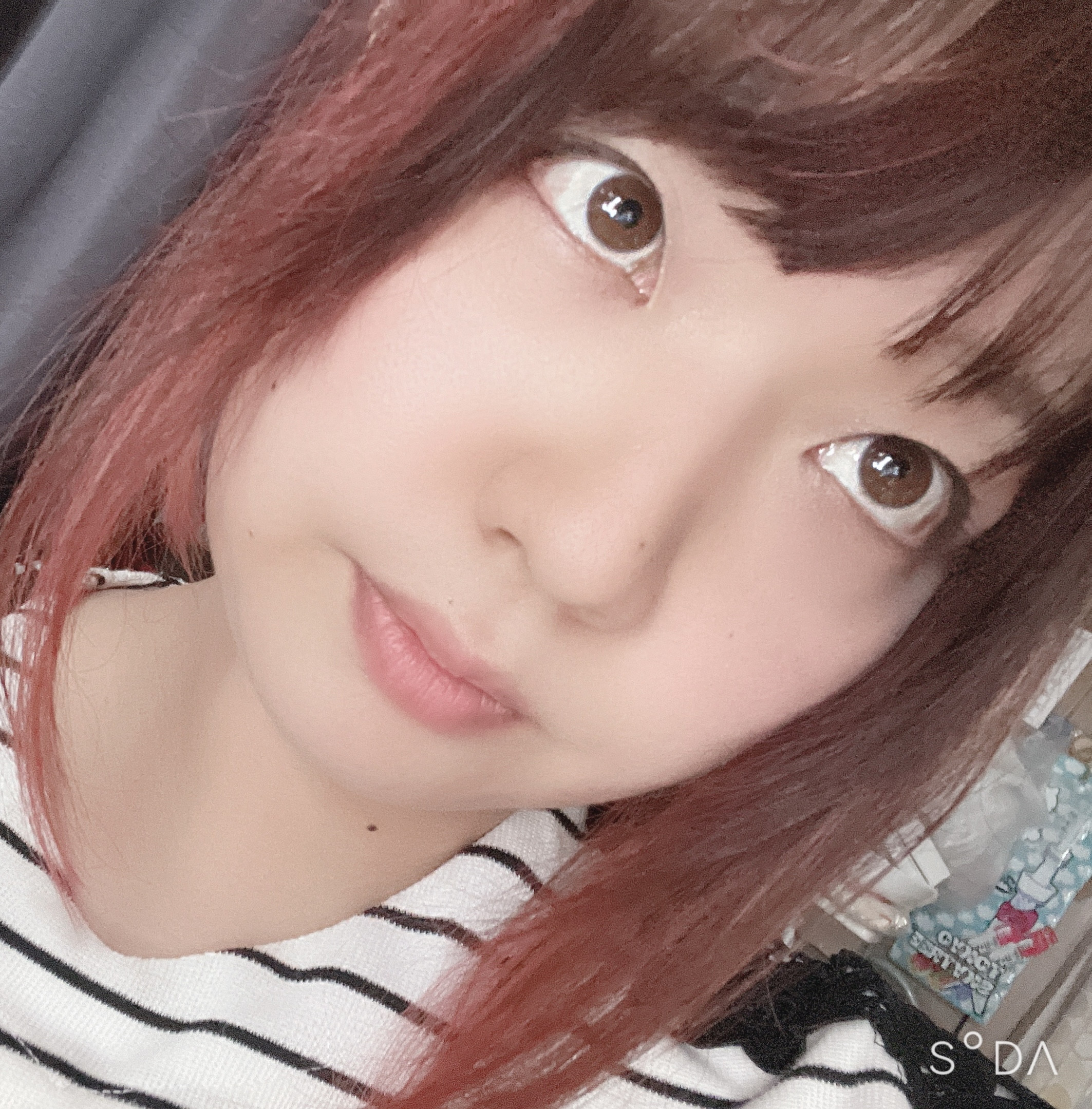 髪