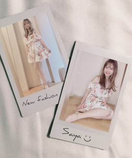 夏らしいワンピを買ったので