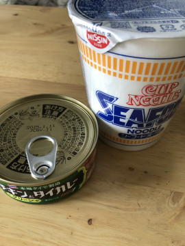 お昼はエスニックよ