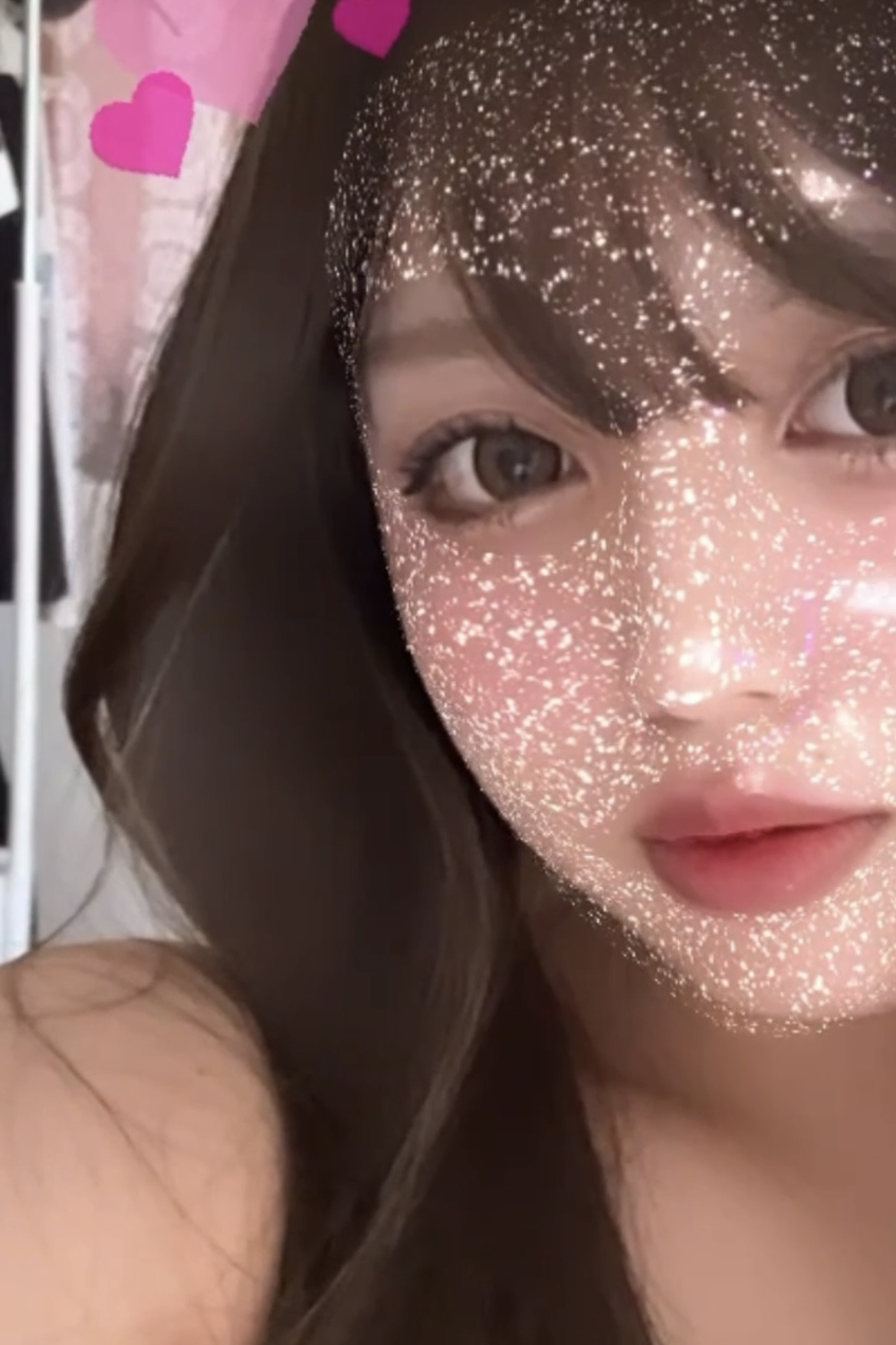 暗髪ウィッグ〜！